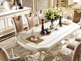 итальянская мебель столовая белая эксклюзвная мебель моарх массив шинуа эстет belestet.ru