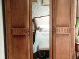 шкаф трехдверный французская мебель спальня кантри прованс provence country шинуа эстет belestet.ru