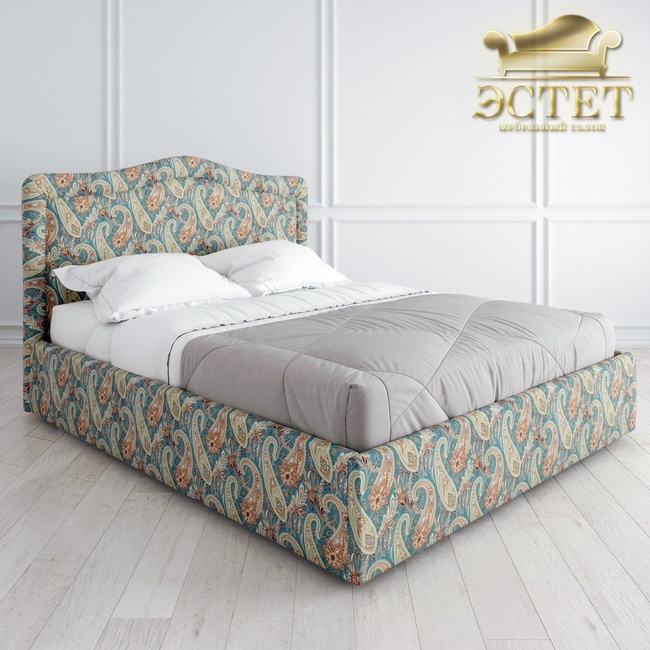 1 мягкая кровать в стиле артдеко ардеко к-01 kreind belestet.ru