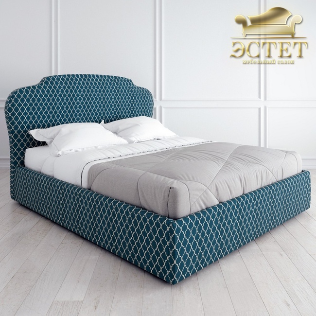 зеленая мягкая кровать с подъемным механизмом kreind k03 belestet.ru