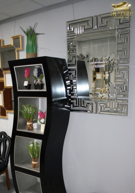 итальянкий стиль большое прямоугольное зеркало артдеко ардеко KFH1134 эстет гарда декор belestet.ru