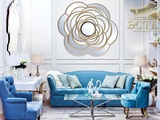 дизайнерская мебель интерьер бирюзовый диван лен итальянский дизайн прованс арда декор эстет belest
