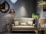 элитная мебель диван в английском стиле с ушками гарда декор эстет belestet.ru