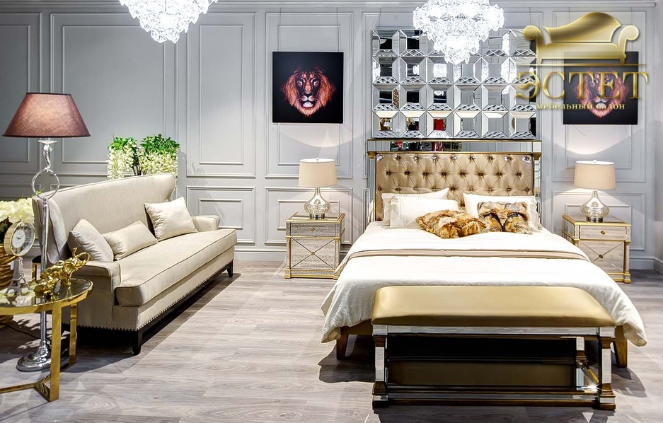 дизайнерская элитная мебель диван в английском стиле с ушками гарда декор эстет belestet.ru
