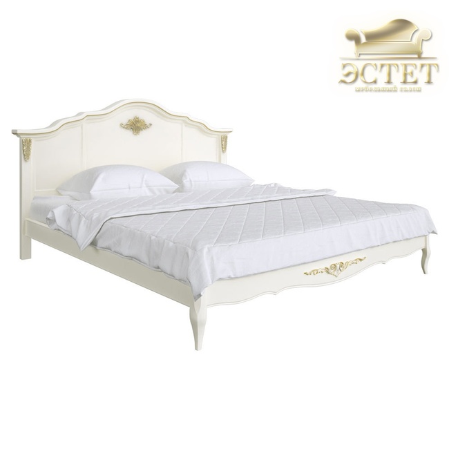 R101g кровать кантри спальня romantic gold романтик голд массив прованс неоклассика kreind мебель эс