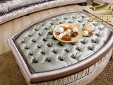 стол пуф со стеклом пикировка каретная стяжка итальянский дизайн комплект мягкой мебели стефани мила