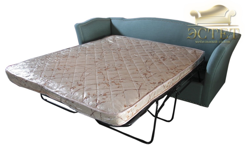 диван для сна дизайнерский бирюзовый диван лен итальянский дизайн прованс гарда декор эстет belestet