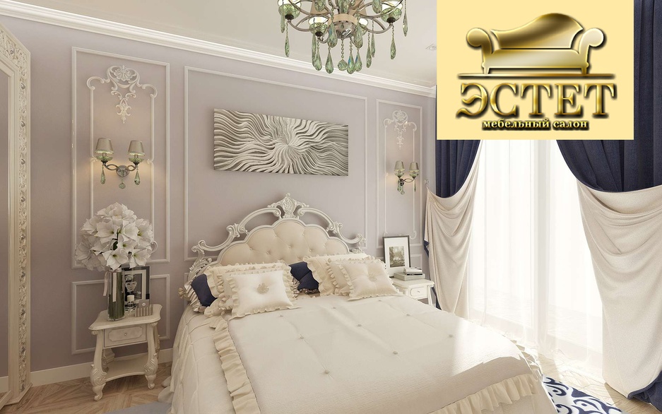 Кровать Сардиния в дизайне спальни