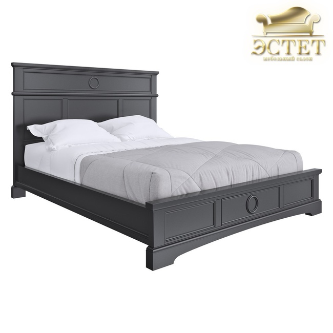 E160B кровать итальянская мебель спальня массив черная прованс кантри ардеко артдеко kreind belestet