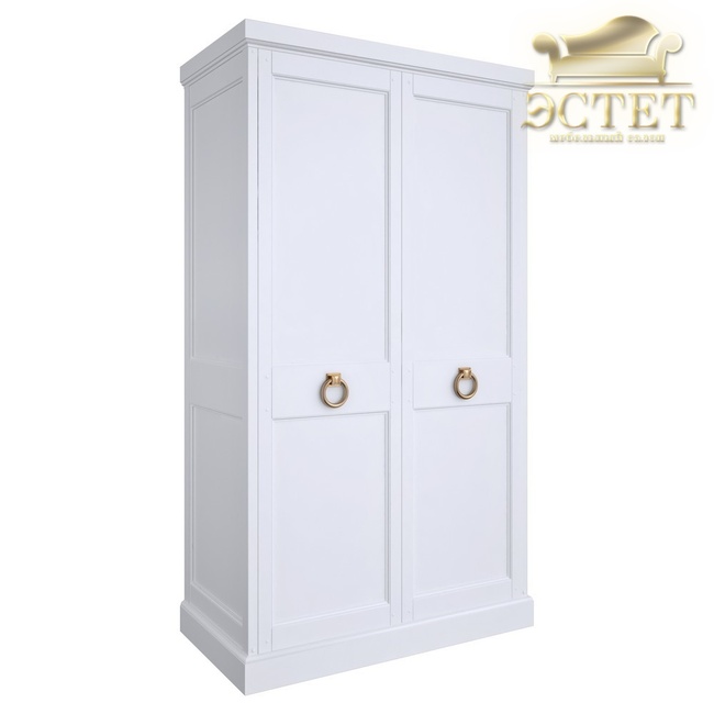 шкаф две двери спальня estate белая прованс массив бука kreind belestet.ru кантри