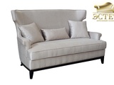 дизайнерский двуместный диван диван в английском стиле с ушками гарда декор эстет belestet.ru