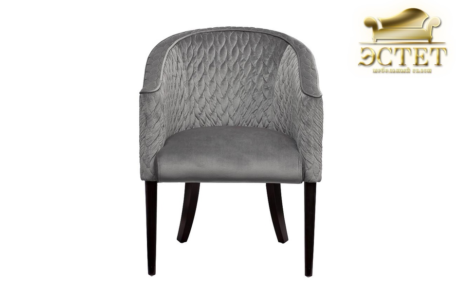 серое дизайнерское кресло стеганое акцентное красное кресло дизайнерское кресло этет belestet.ru