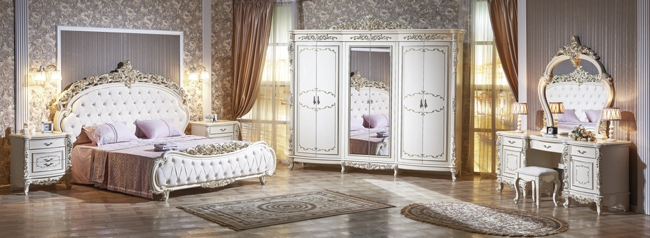 Набор мебели для спальни «Версаль»  (1,8: шкаф 6 ств.)