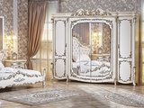 Набор мебели для спальни «Венеция» (1,8; шкаф 6 ств.) (Изображение 2)