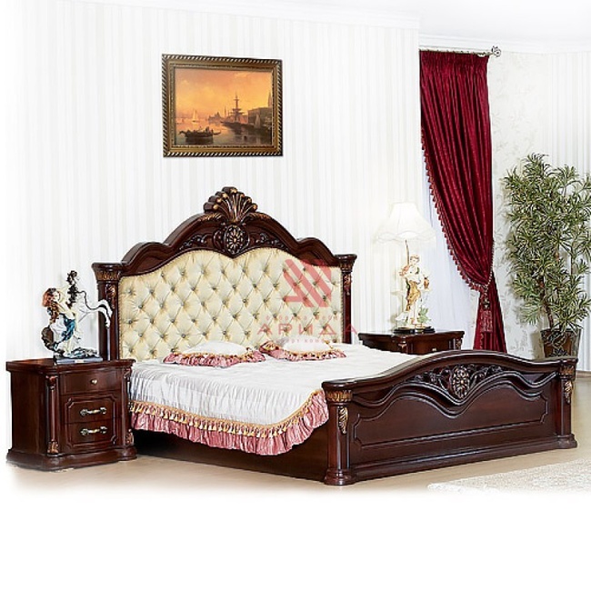 Набор мебели для спальни «Меланж» (темный орех)