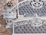 Набор мебели для спальни «Марелла» (белый серебро) (Изображение 40)