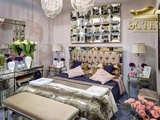 элитная мебель в стиле ардеко дизайнерская зеркальная кровать KFC1159E7 гарда декор эстет belestet.r