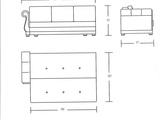 Диван 3-х местный модель Народный диван №3 (Изображение 3)