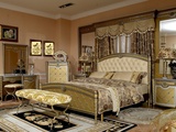 Итальянский спальный гарнитур Felicity Gold (Изображение 1)