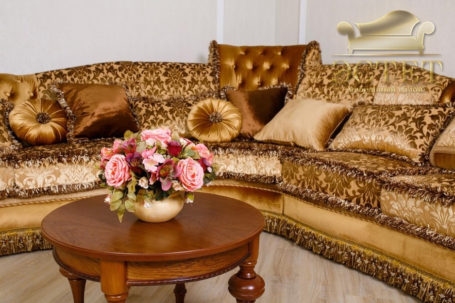 эксклюзивная мебель комлект мягкой мебели диван угловой крессло пуф милана групп belestet.ru