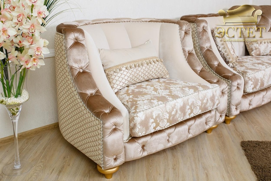кресло сан ремо пикировка каретная стяжка итальянская мебель диван угловой сан ремо стол пуф милана 