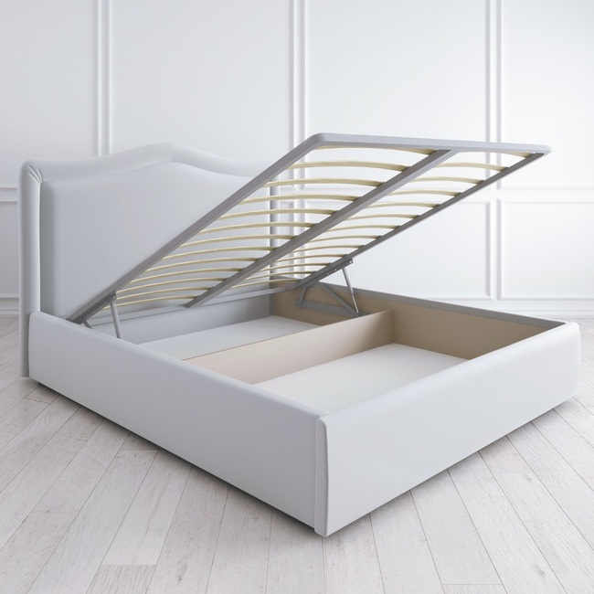 элитная мебель итальянский дизайн  дизайнерская мягкая кровать к-01 с подъемным механизмом kreind эс