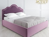 розовая мягкая кровать с подъемным механизмом К05 kreind  мебель эстет belestet.ru