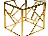 приставной стол стол золотой дизайнерский артдеко ардеко эстет гарда декор belestet.ru