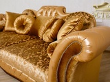 рококо барокко классическиий диван прямой  монарх резьба каретная стяжка милана групп belestet.ru