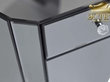 дизайнерская элитная мебель KFC930 тумба пикроватная зеркальная с ящиком гарда декор эстет belestet