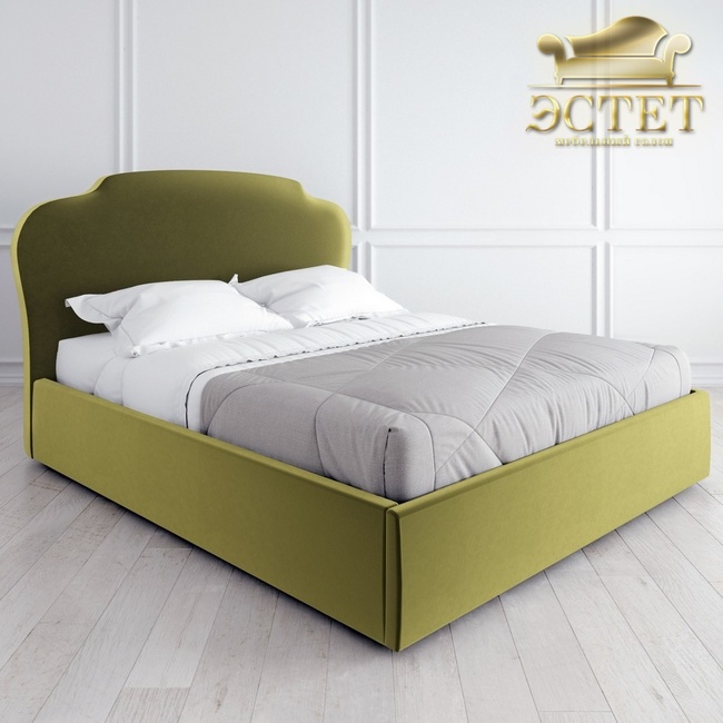 зеленая мягкая кровать с подъемным механизмом kreind k03 belestet.ru артдеко ардеко прованс лофт кан
